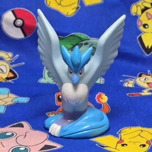 Pokemon Articuno White Figure Finger Puppet 1997 Nintendo Bandai Vintage Japan