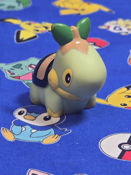 Pokemon Turtwig Figure Finger Puppet 2006 Nintendo Bandai PVC Japan USA Seller 2