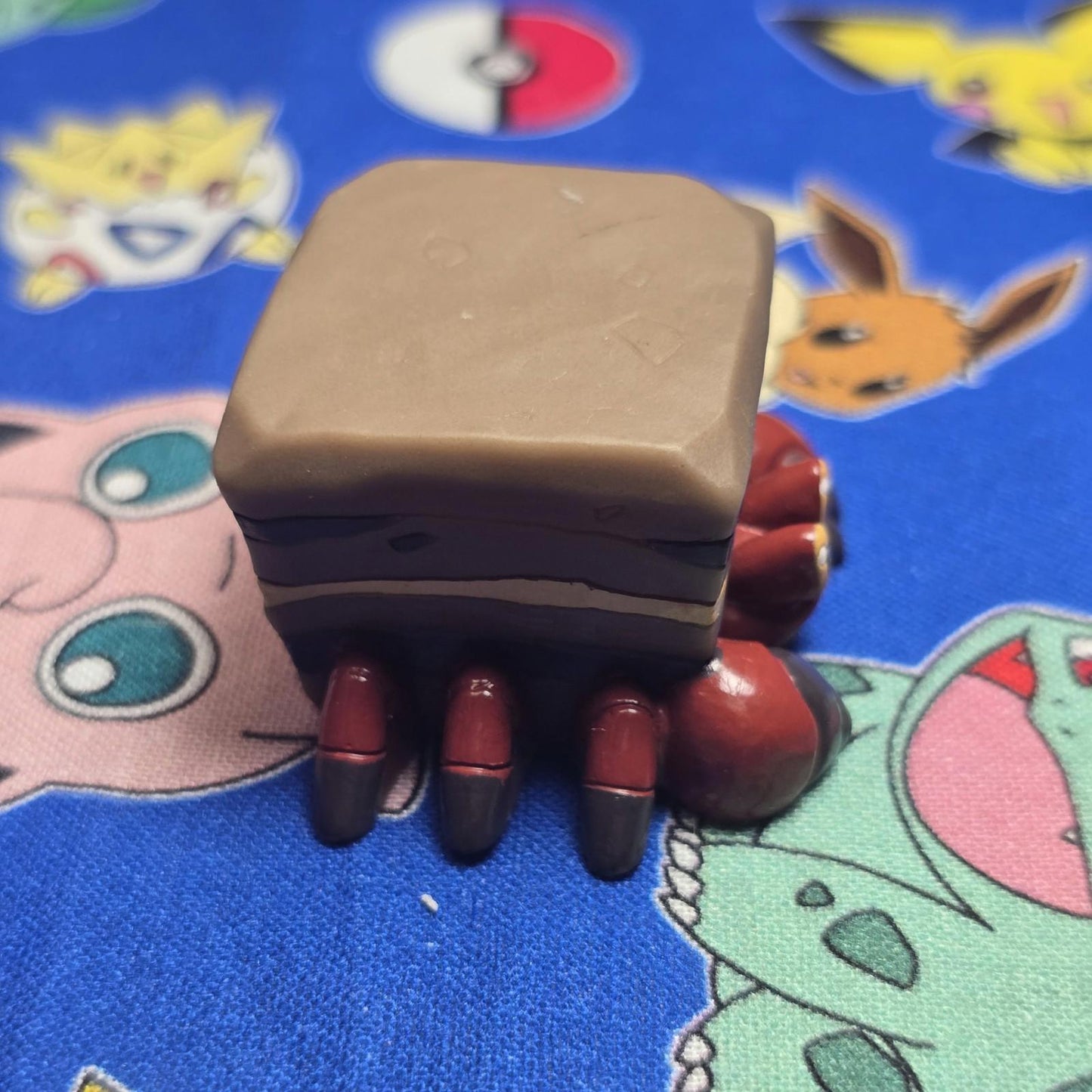 Pokemon Crustle Figure Finger Puppet 2011 Nintendo Bandai PVC Japan USA Seller