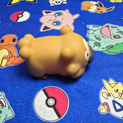 Pokemon Bidoof Figure Finger Puppet 2006 Nintendo Bandai PVC Japan USA Seller