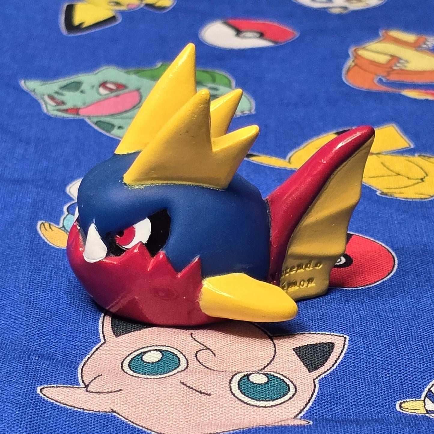 Pokemon Carvanha Figure Finger Puppets 2005 Nintendo Bandai PVC Japan USA Seller
