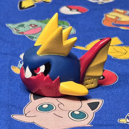 Pokemon Carvanha Figure Finger Puppets 2005 Nintendo Bandai PVC Japan USA Seller