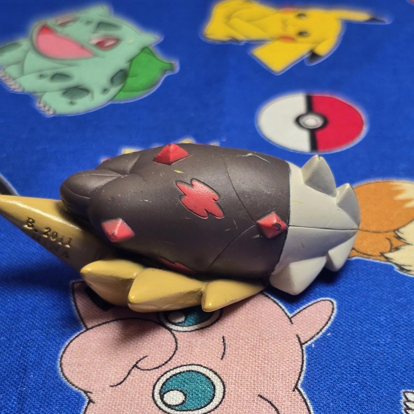 Pokemon Excadrill Figure Finger Puppet 2011 Nintendo Bandai PVC Japan USA Seller