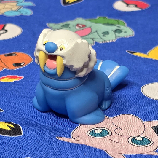 Pokemon Walrein Figure Finger Puppet 2003 Nintendo Bandai PVC Vintage Japan USA