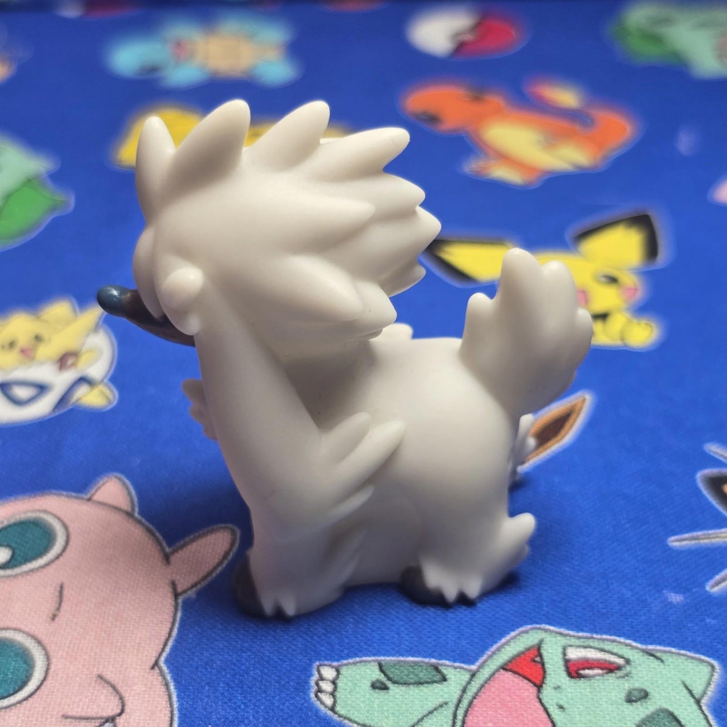Pokemon Furfrou Figure Finger Puppet 2013 Nintendo Bandai PVC Japan USA Seller