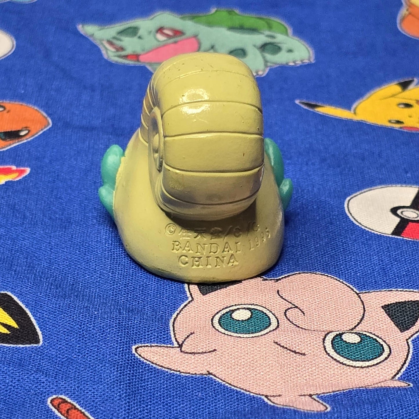 Pokemon Omanyte Figure Finger Puppet 1996 Nintendo Bandai Vintage PVC Japan USA