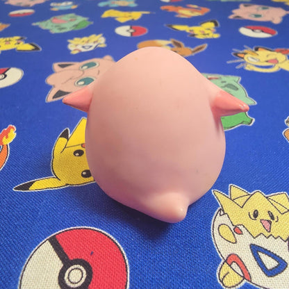 Pokemon Chansey Figure Finger Puppet 1997 Nintendo Bandai PVC Vintage Japan USA