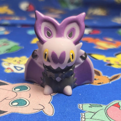 Pokemon Noibat Figure Finger Puppet 2014 Nintendo Bandai PVC Vintage Japan US
