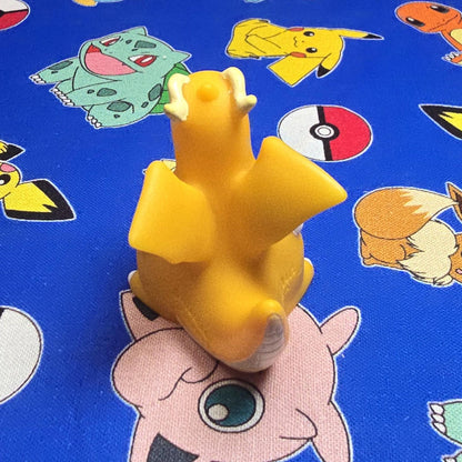 Pokemon Dragonite Figure Finger Puppet 2012 Nintendo Bandai PVC Japan USA Seller