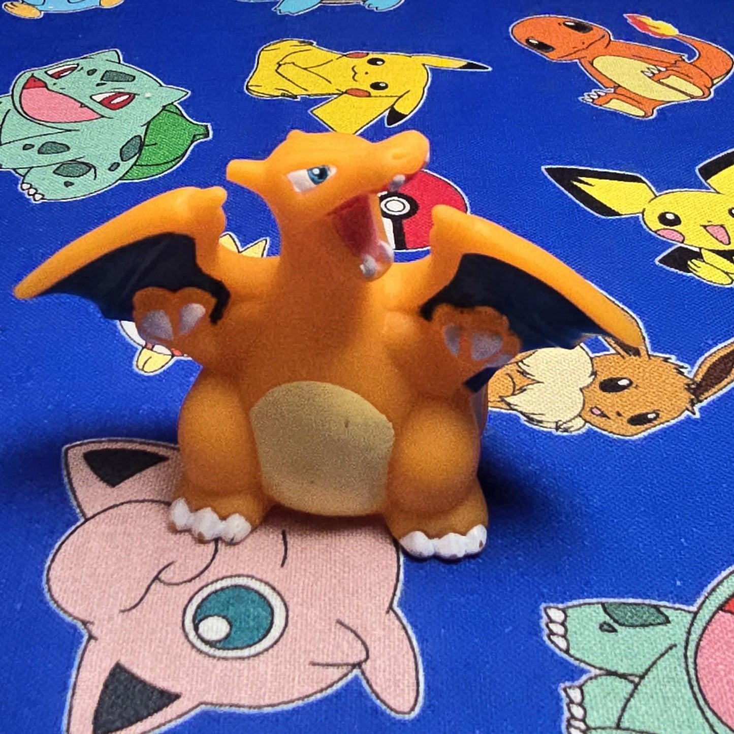 Pokemon Charizard Figure Finger Puppet 2012 Nintendo Bandai PVC Japan USA Seller