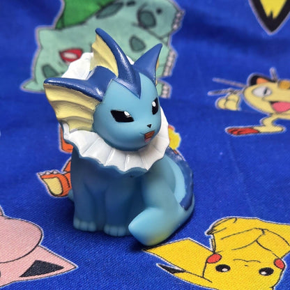 Pokemon Vaporeon Figure Finger Puppet 2012 Nintendo Bandai PVC Japan USA Seller