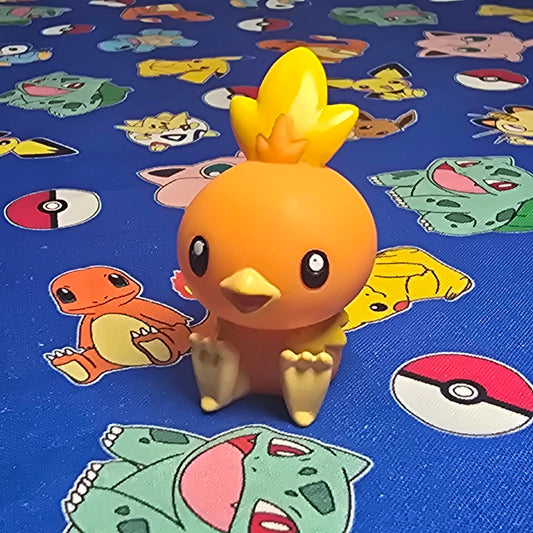 Pokemon Torchic Figure Finger Puppet 2005 Nintendo Bandai Vintage PVC Japan USA