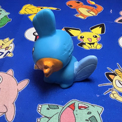 Pokemon Mudkip Figure Finger Puppet 2002 Nintendo Bandai PVC Vintage Japan USA
