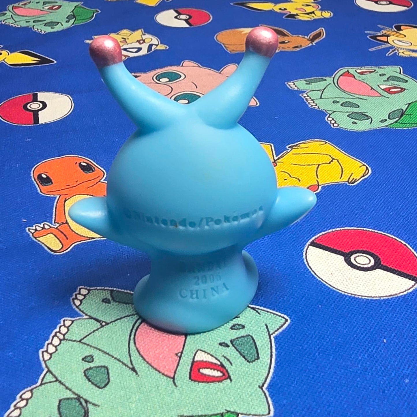 Pokemon Manaphy Female Figure Finger Puppet 2006 Nintendo PVC Bandai Japan USA