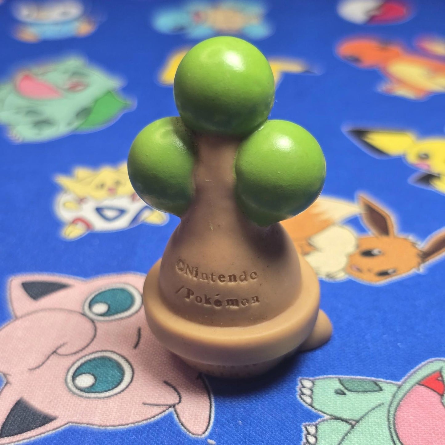 Pokemon Bonsly Figure Finger Puppet 2005 Nintendo Bandai PVC Japan USA Seller