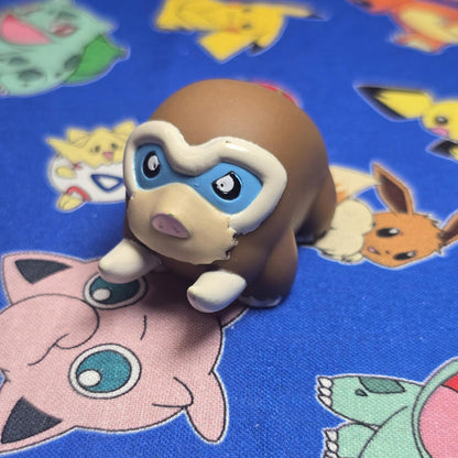 Pokemon Mamoswine Figure Finger Puppet 2008 Nintendo Bandai Japan PVC USA Seller