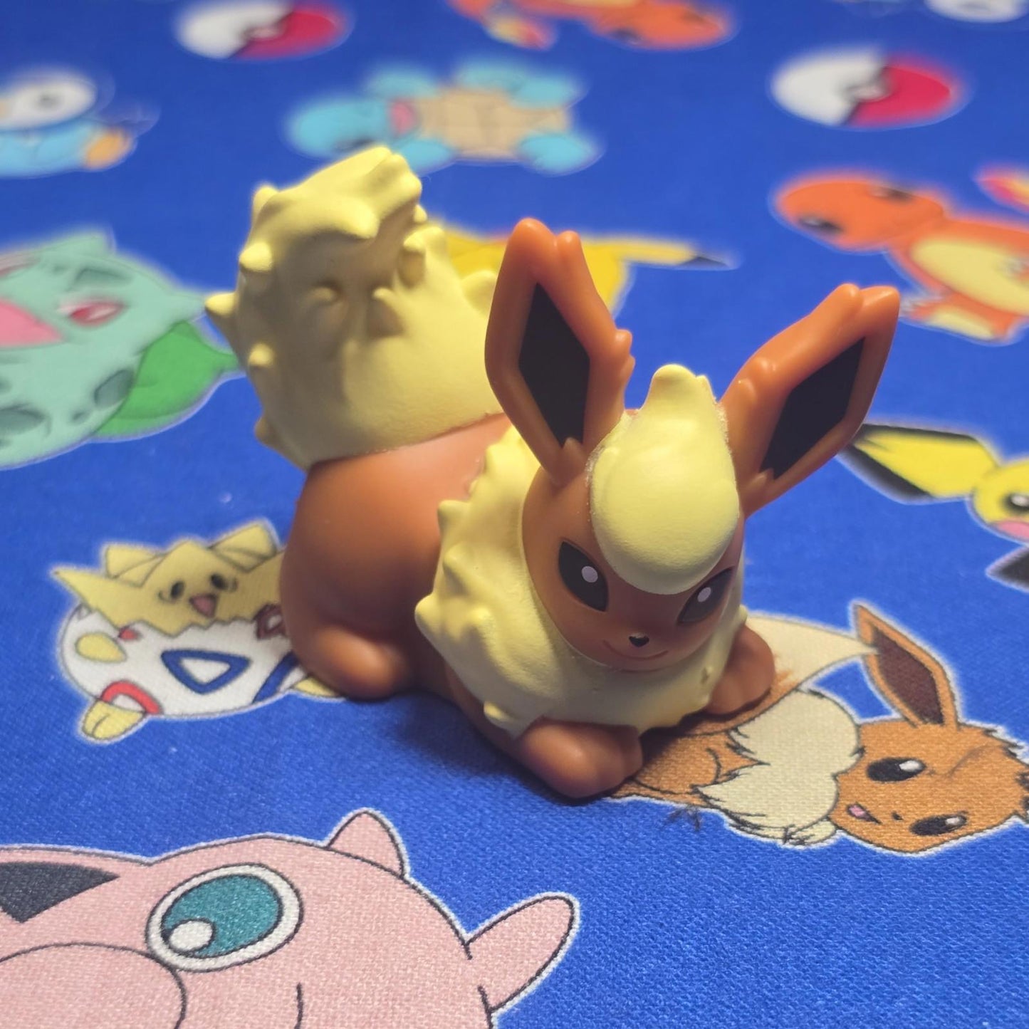 Pokemon Flareon Figure Finger Puppet 2022 Nintendo Bandai PVC Japan USA Toy