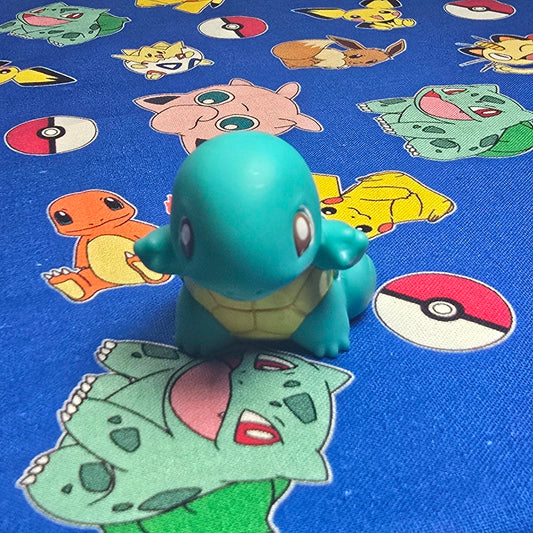 Pokemon Squirtle Figure Finger Puppet 1996 Nintendo Bandai PVC Vintage Japan US