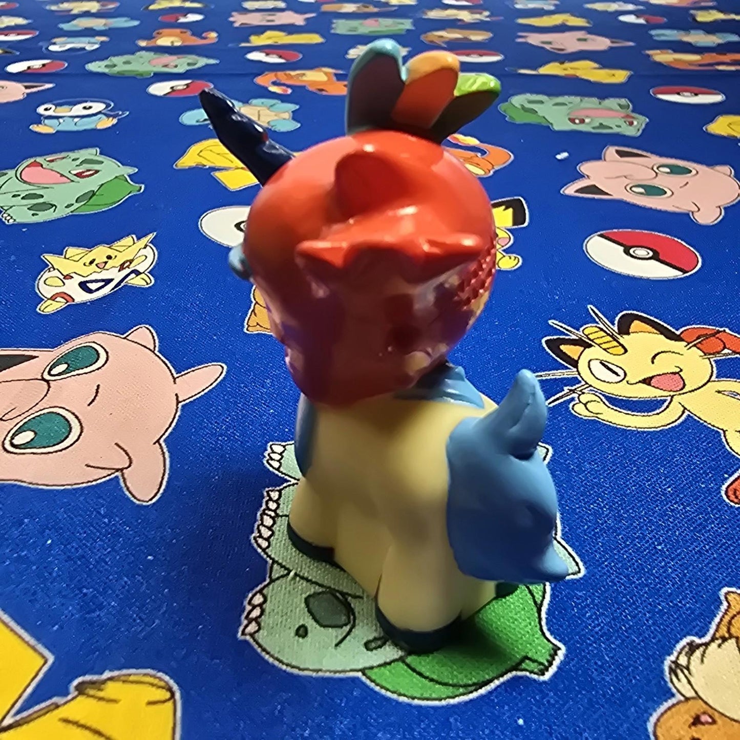 Pokemon Keldeo Figure Finger Puppet 2012 Nintendo Bandai PVC Japan USA Seller