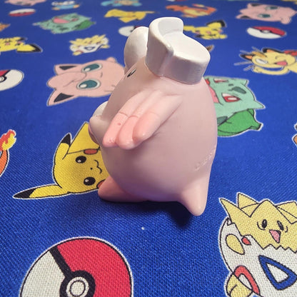 Pokemon Chansey Nurse Figure Finger Puppet 1998 Nintendo Bandai Vintage Japan US