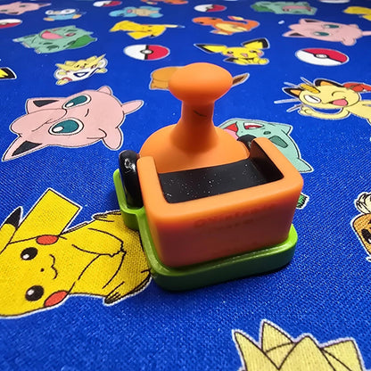 Pokemon Rotom Lawn Mower Figure Finger Puppet 2008 Nintendo Bandai PVC Japan USA
