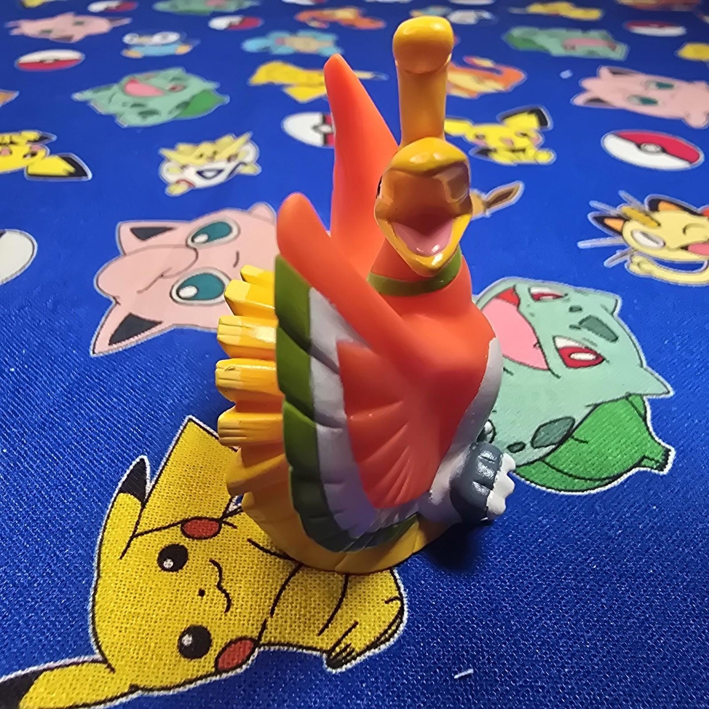 Pokemon Ho-oh Figure Finger Puppet 2009 Nintendo Bandai PVC Japan USA Seller