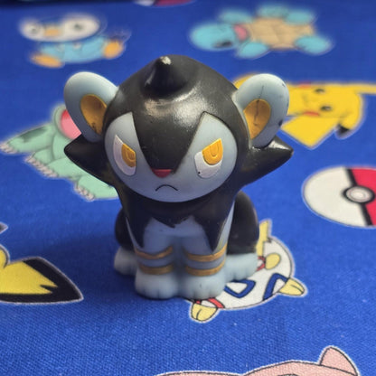 Pokemon Luxio Figure Finger Puppet 2006 Nintendo Bandai PVC Vintage Japan USA