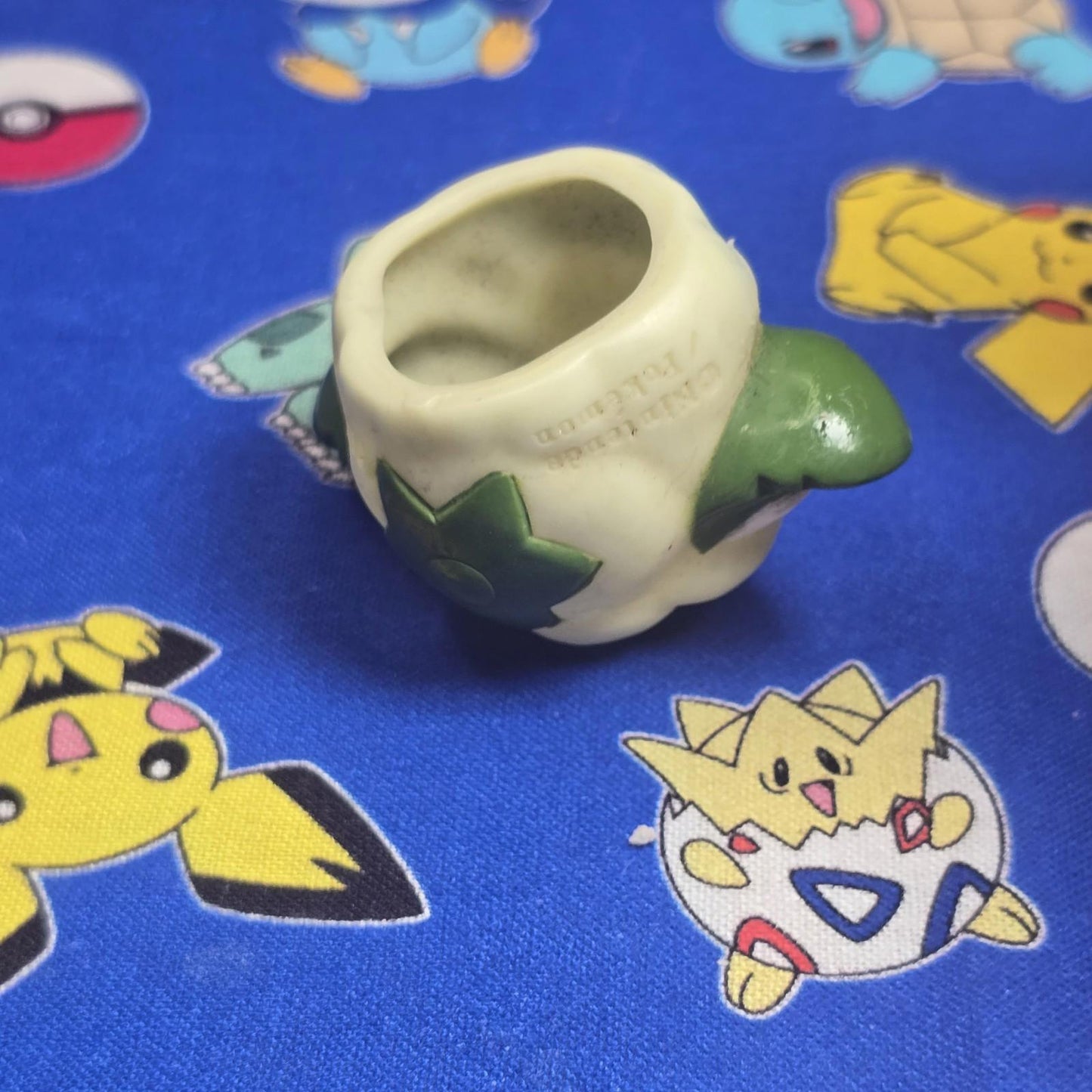 Pokemon Cottonee Figure Finger Puppet 2011 Nintendo Bandai PVC Japan USA Seller