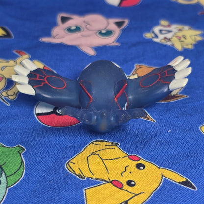 Pokemon Kyogre Clear Figure Finger Puppet 2004 Nintendo Bandai Vintage Japan USA