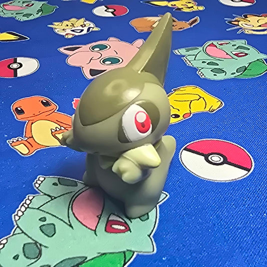 Pokemon Axew Figure Finger Puppet 2010 Nintendo Bandai PVC Japan Toy USA Seller