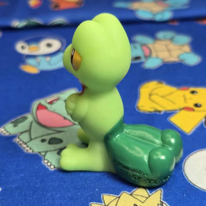Pokemon Treecko Figure Finger Puppet 2002 Nintendo Bandai PVC Vintage Japan USA