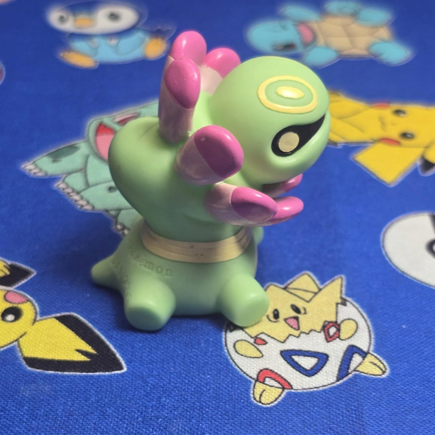 Pokemon Cradilly Figure Finger Puppet 2005 Nintendo Bandai PVC Vintage Japan US
