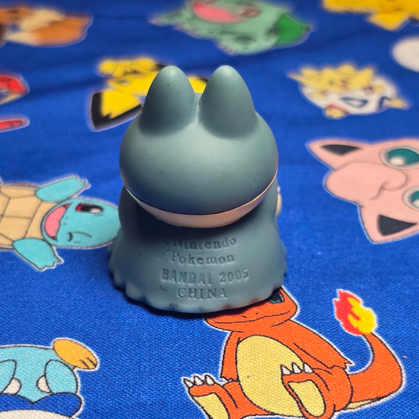 Pokemon Munchlax Figure Finger Puppet 2005 Nintendo Bandai PVC Vintage Japan USA