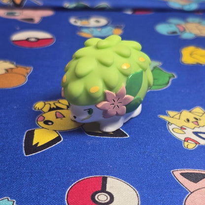 Pokemon Shaymin Figure Finger Puppet 2008 Nintendo PVC Bandai Japan USA Seller