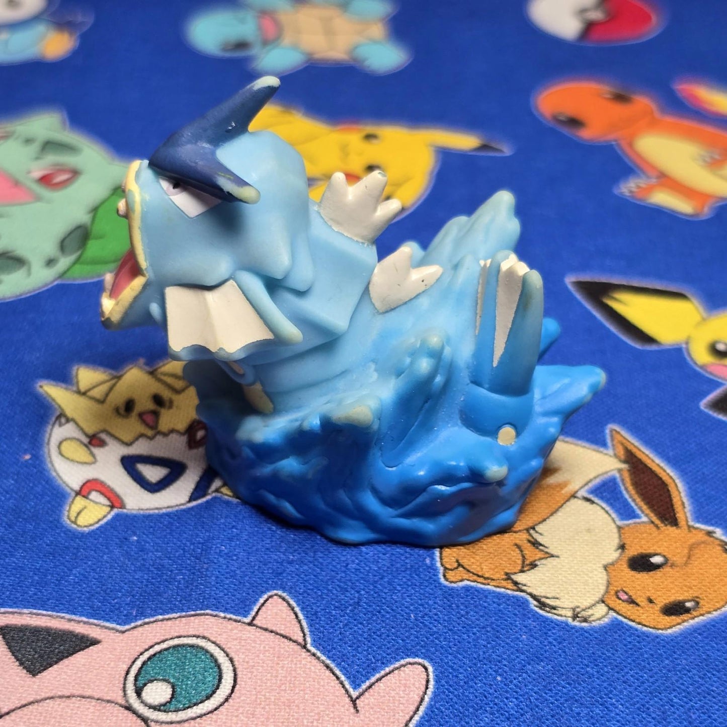 Pokemon Gyarados Figure Finger Puppet 2009 Nintendo Bandai PVC Japan USA Seller