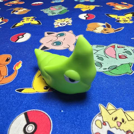 Pokemon Metapod Figure Finger Puppet 1997 Nintendo Bandai PVC Vintage Japan USA