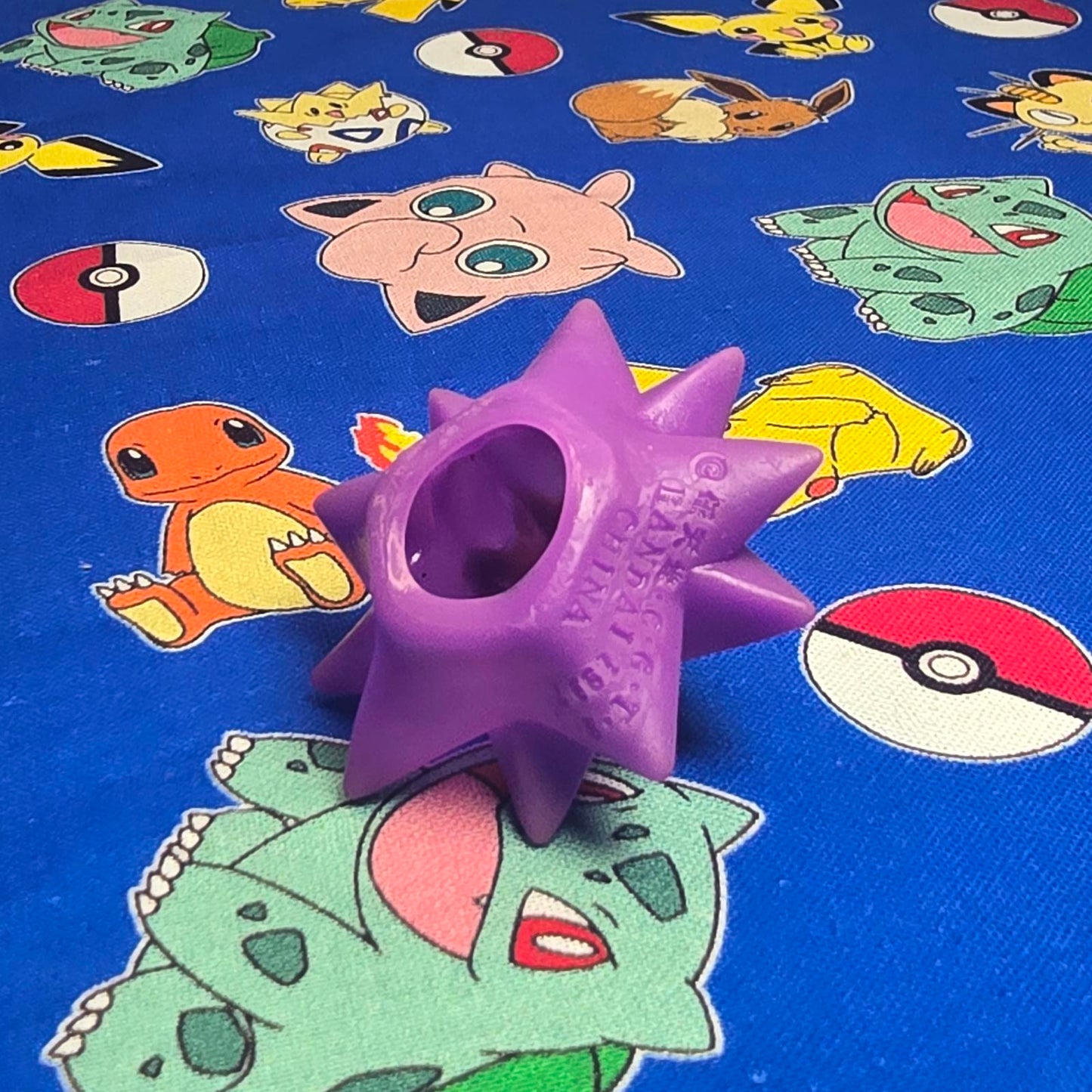 Pokemon Starmie Figure Finger Puppet 1997 Nintendo Bandai PVC Vintage Japan USA