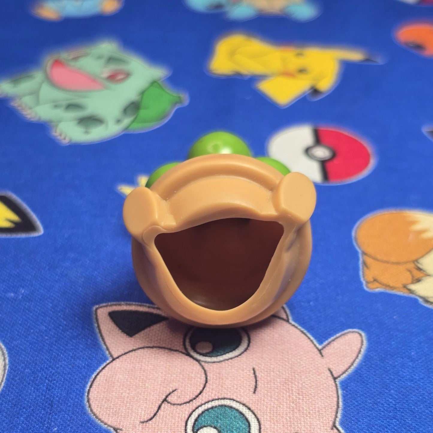 Pokemon Bonsly Figure Finger Puppet 2005 Nintendo Bandai PVC Japan USA Seller