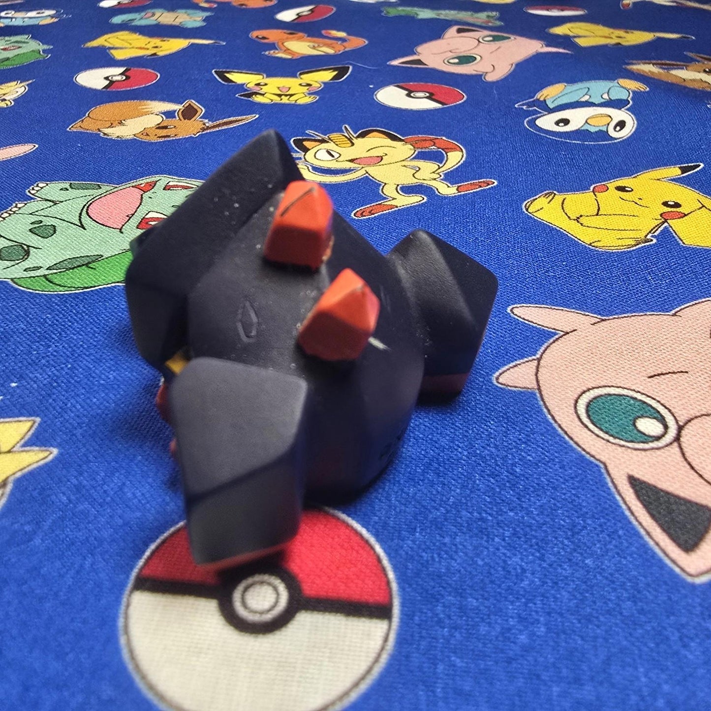 Pokemon Boldore Figure Finger Puppet 2011 Nintendo Bandai PVC Japan USA Seller