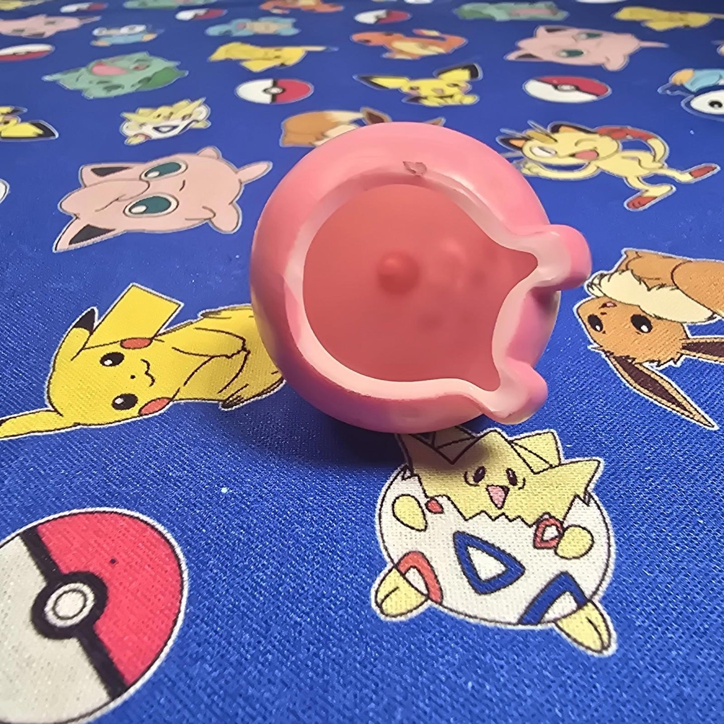 Pokemon Happiny Figure Finger Puppet 2006 Nintendo Bandai PVC Vintage Japan USA