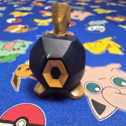 Pokemon Roggenrola Figure Finger Puppet 2011 Nintendo Bandai PVC Japan US Seller