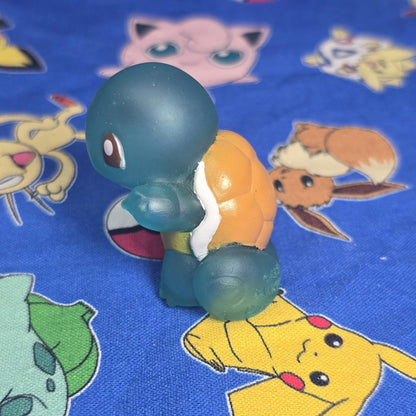 Pokemon Squirtle Clear Figure Finger Puppet 1996 Nintendo Bandai PVC Japan USA