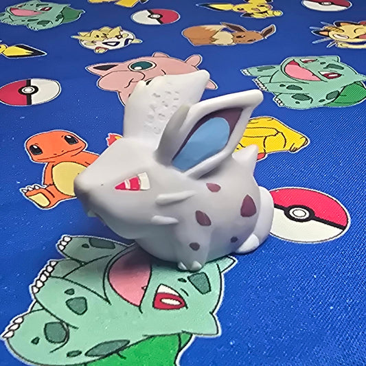 Pokemon Nidoran Figure Finger Puppet 1997 Nintendo Bandai PVC Vintage Japan USA