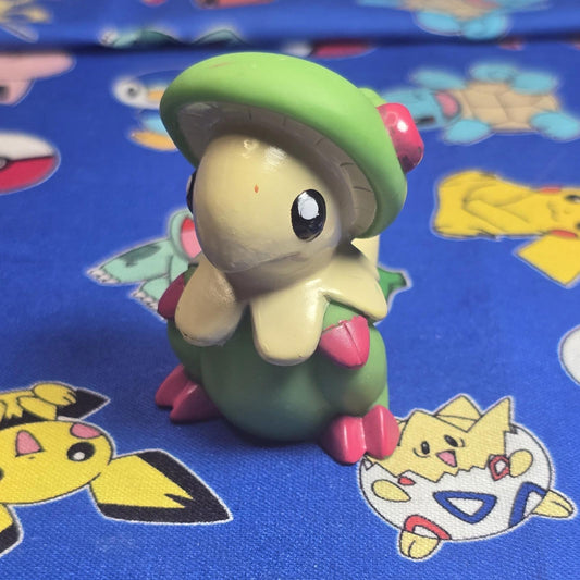 Pokemon Breloom Figure Finger Puppet 2004 Nintendo Bandai PVC Vintage Japan USA