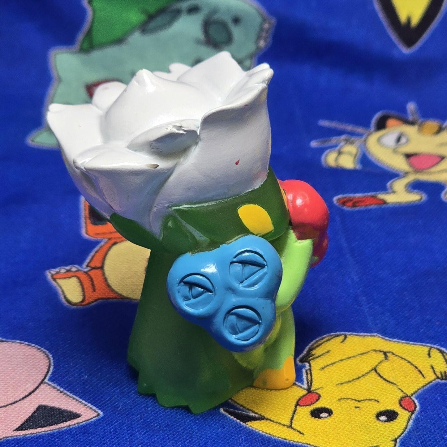 Pokemon Roserade Clear Figure Finger Puppet 2006 Nintendo PVC Bandai Japan USA