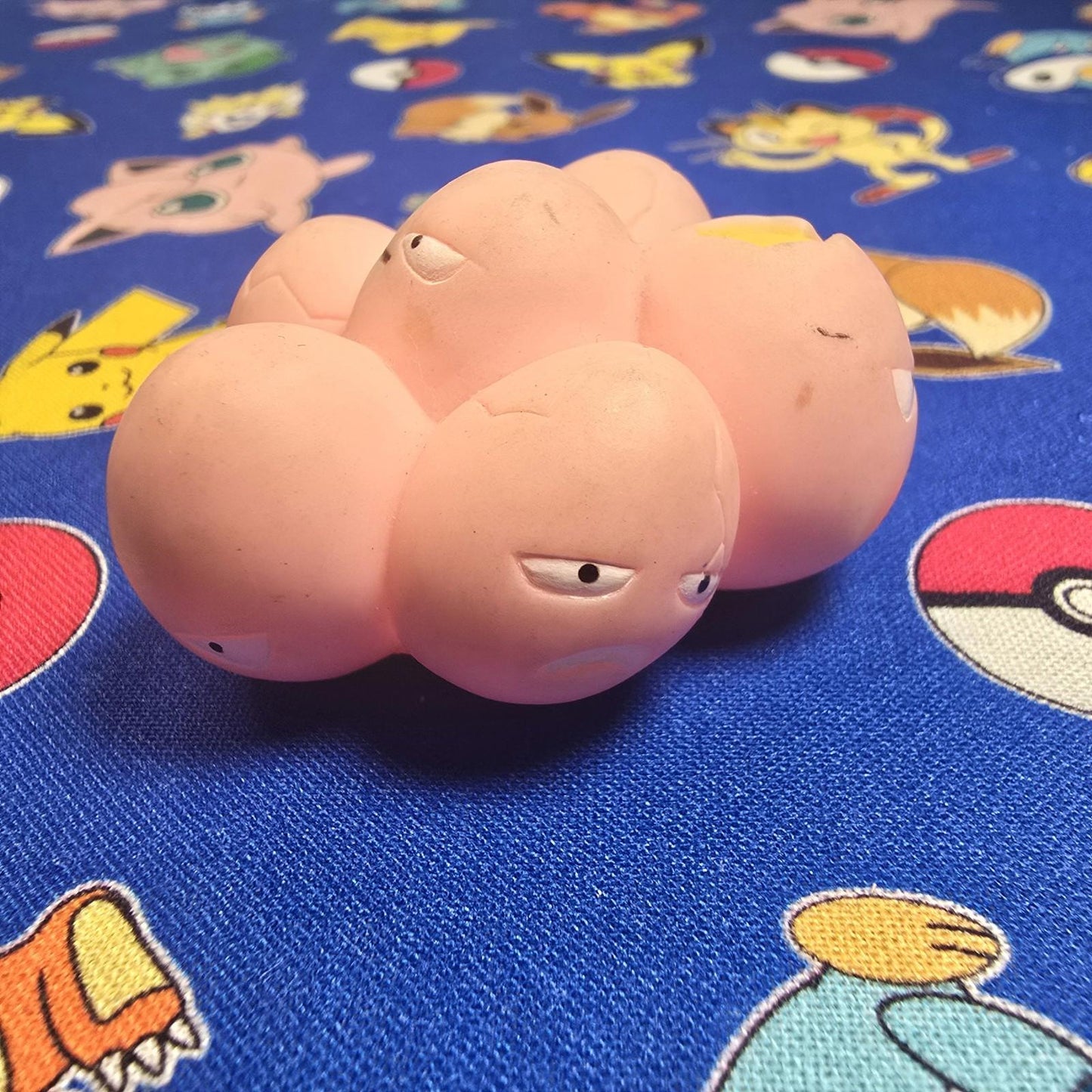 Pokemon Exeggcute Figure Finger Puppet 1997 Nintendo Bandai Vintage PVC Japan US