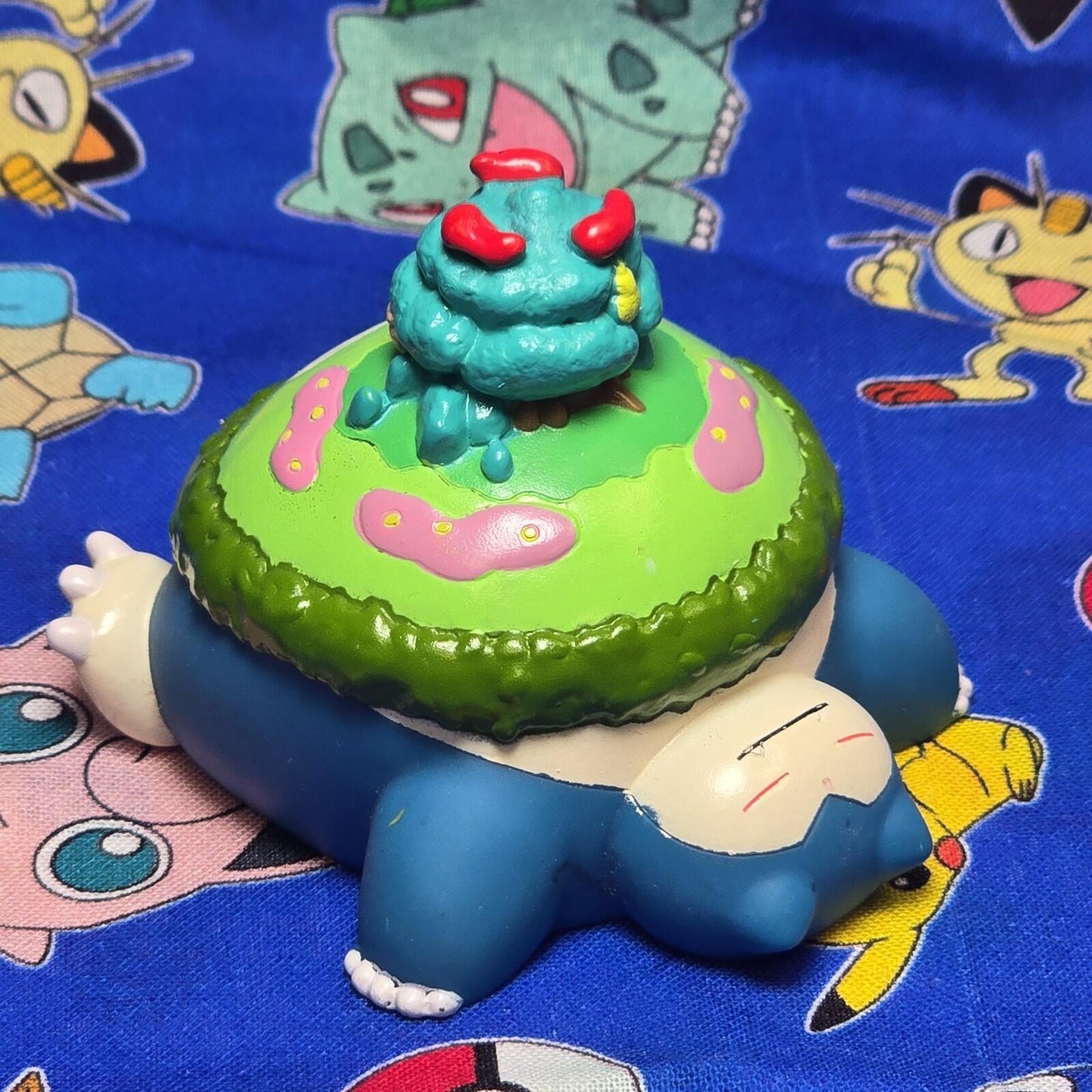 Pokemon Snorlax Gigantamax Figure Finger Puppet 2020 Nintendo Bandai Japan USA