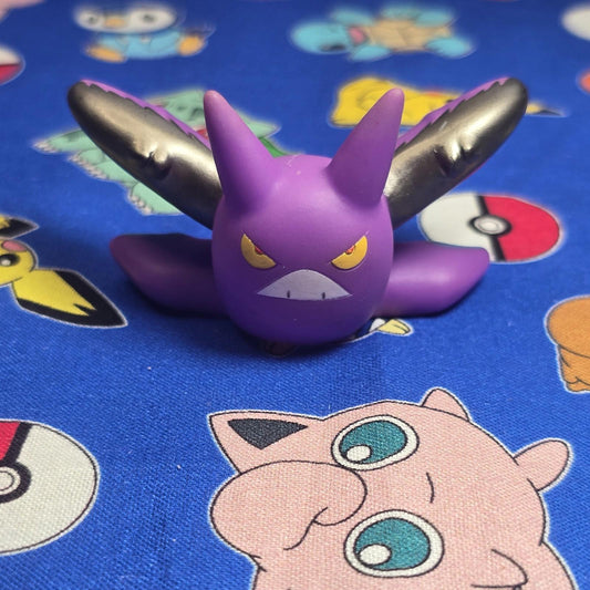 Pokemon Crobat Figure Finger Puppet 2006 Nintendo PVC Japan Bandai USA Seller
