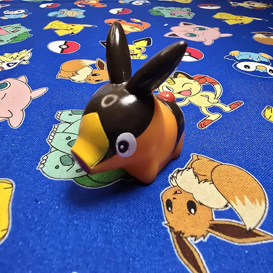 Pokemon Tepig Figure Finger Puppet 2010 Nintendo Bandai PVC Japan US Seller