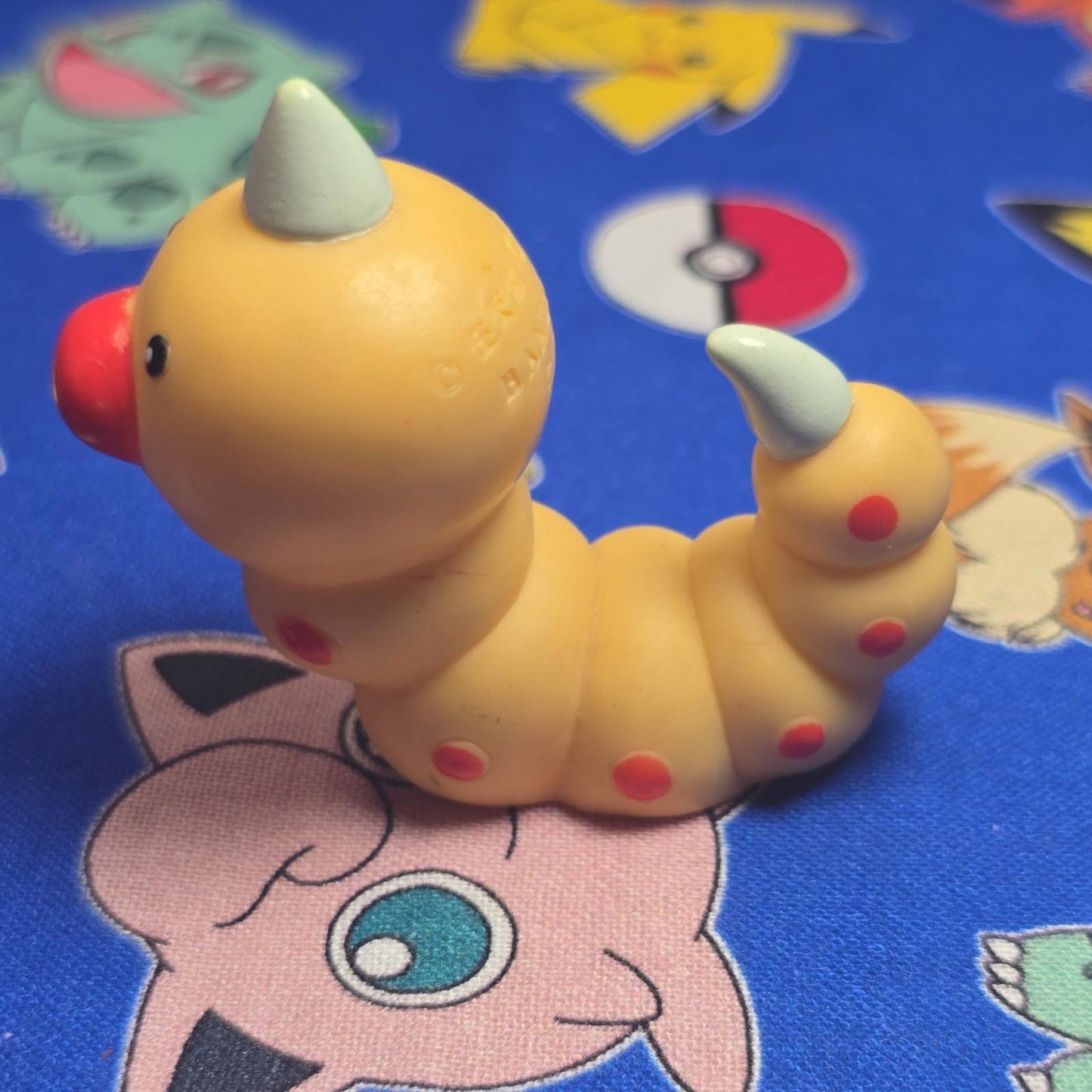 Pokemon Weedle Figure Finger Puppet 1997 Bandai Nintendo PVC Vintage Japan USA
